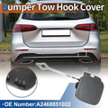 Rear Car Bumper Tow Hook Cover for Mercedes-Benz B-Class (2012–2019) No.A2468851422 Gray