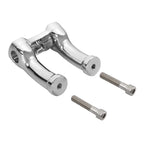 4" Handlebar Riser 1.25" Bar for Harley Softail Fatboy Dyna Low Rider Chrome