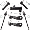 7PC Front Steering Tie Rod End Pitman Arm Idler Arm for 2001–2006 Chevy Tahoe