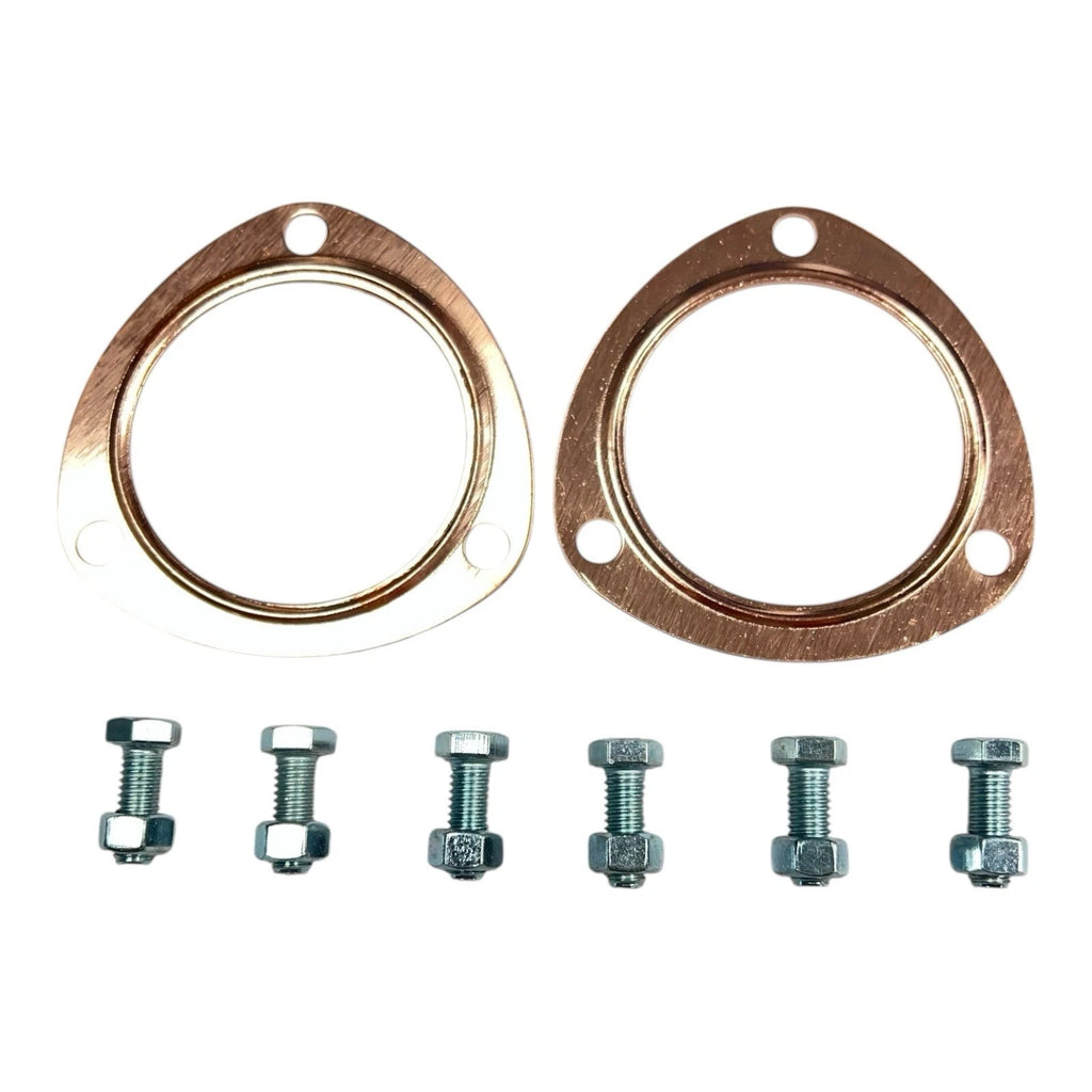 Reusable Copper Header Gasket and Bolt Kit for 3 Inch Exhaust Collector