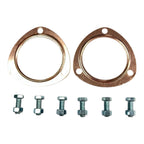 Reusable Copper Header Gasket and Bolt Kit for 3 Inch Exhaust Collector
