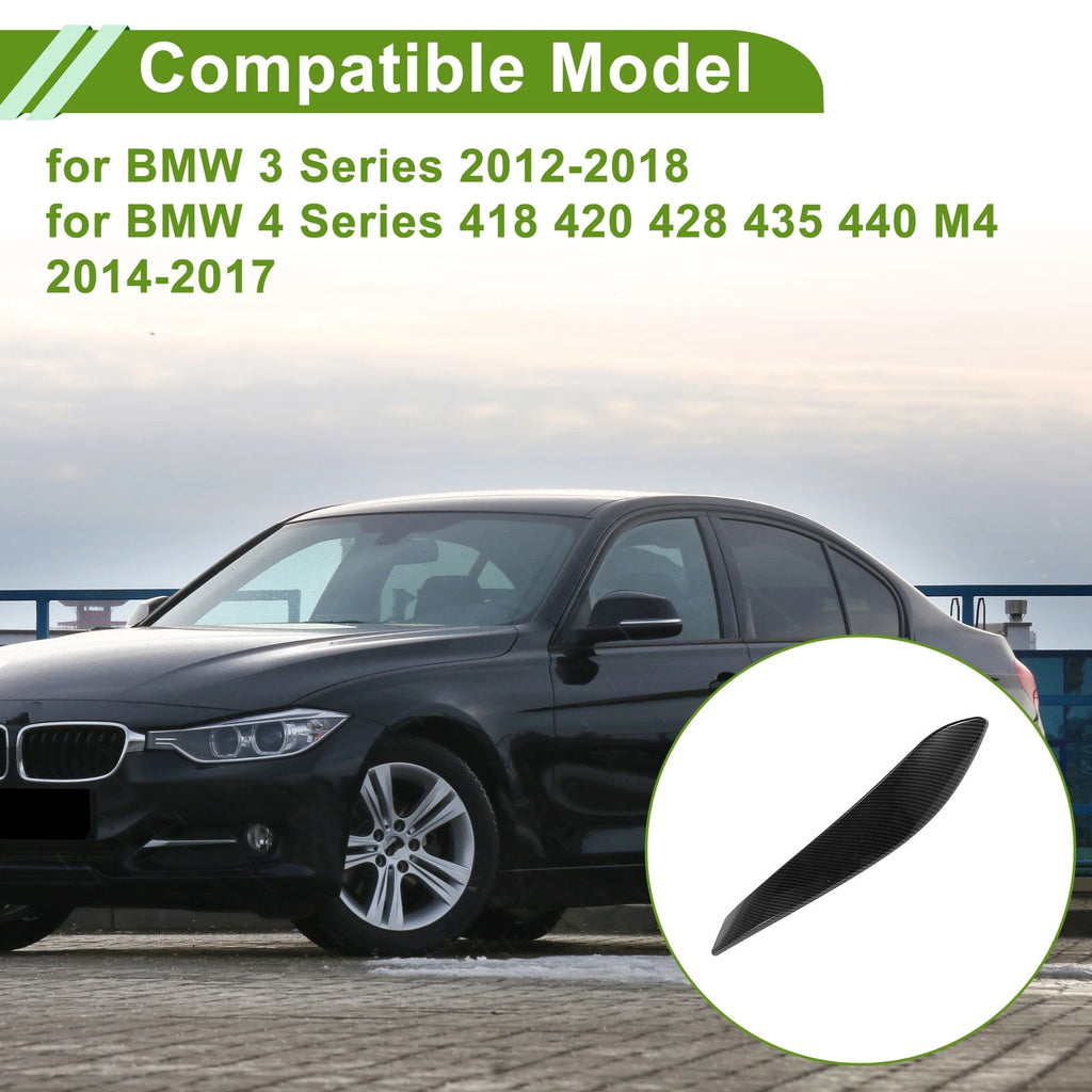Door Panel Handle Pull Trim Cover for BMW 3 Series (2012–2018) No. 51417275488 ABS