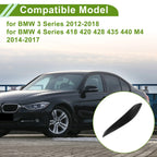 Door Panel Handle Pull Trim Cover for BMW 3 Series (2012–2018) No. 51417275488 ABS