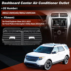 Dashboard Air Vent Outlet Panel for Ford Explorer (2011–2015) BB5Z19893AD, BB5Z19893AA