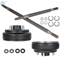 Rear Axle and Brake Hub Drum Assembly Kit for EZGO (1982–Present)
