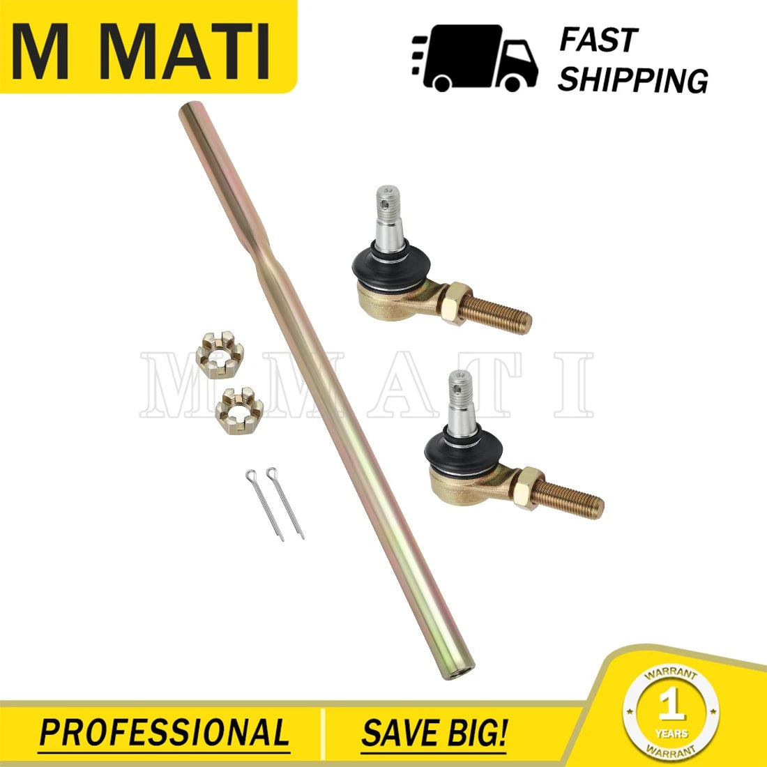 Tie Rod & Ends Kit for Suzuki Eiger 400 LTA400 LTF400 (2003–2007)