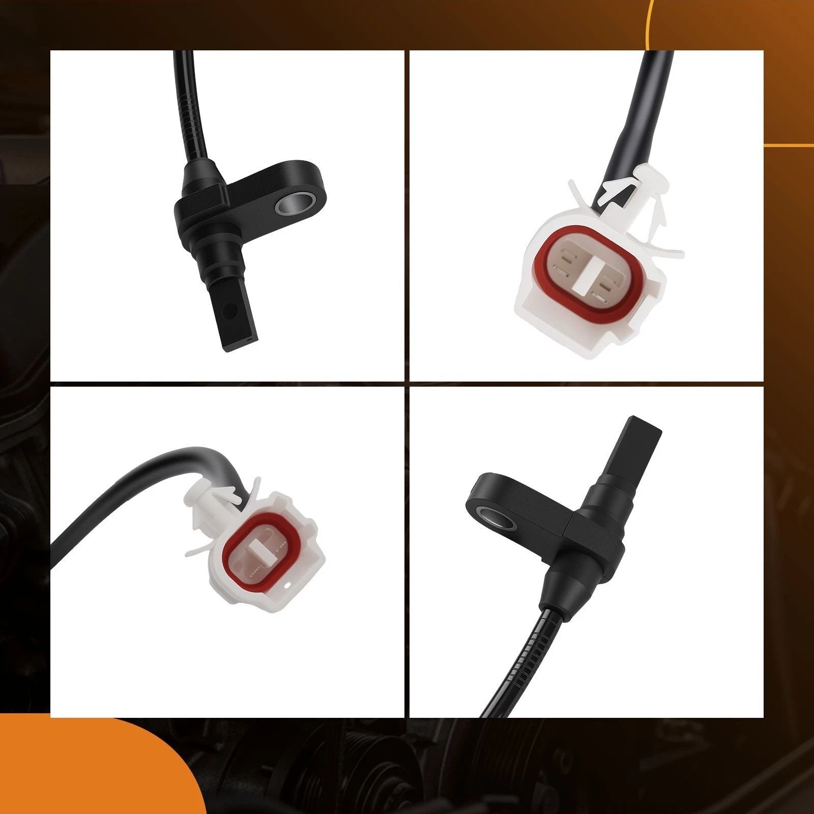 2X ABS Wheel Speed Sensor for Scion xD (2008–2009), Yaris (2006–2011)
