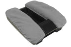 Fleece Console Lid Armrest Cover for BMW E38 (1995–2001) Gray