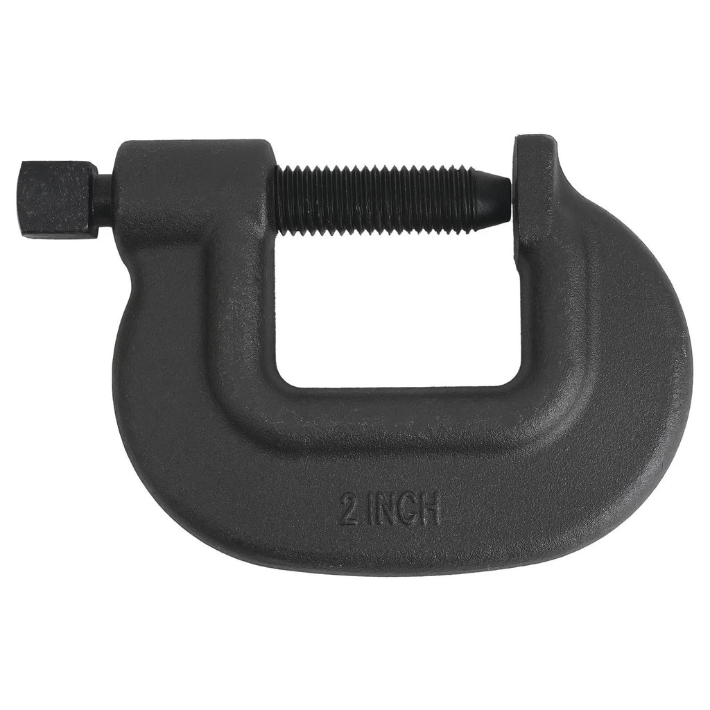 2" Industrial Grade C-Clamp for Construction Tool (Oxide Coating, 2-5/16" Opening)