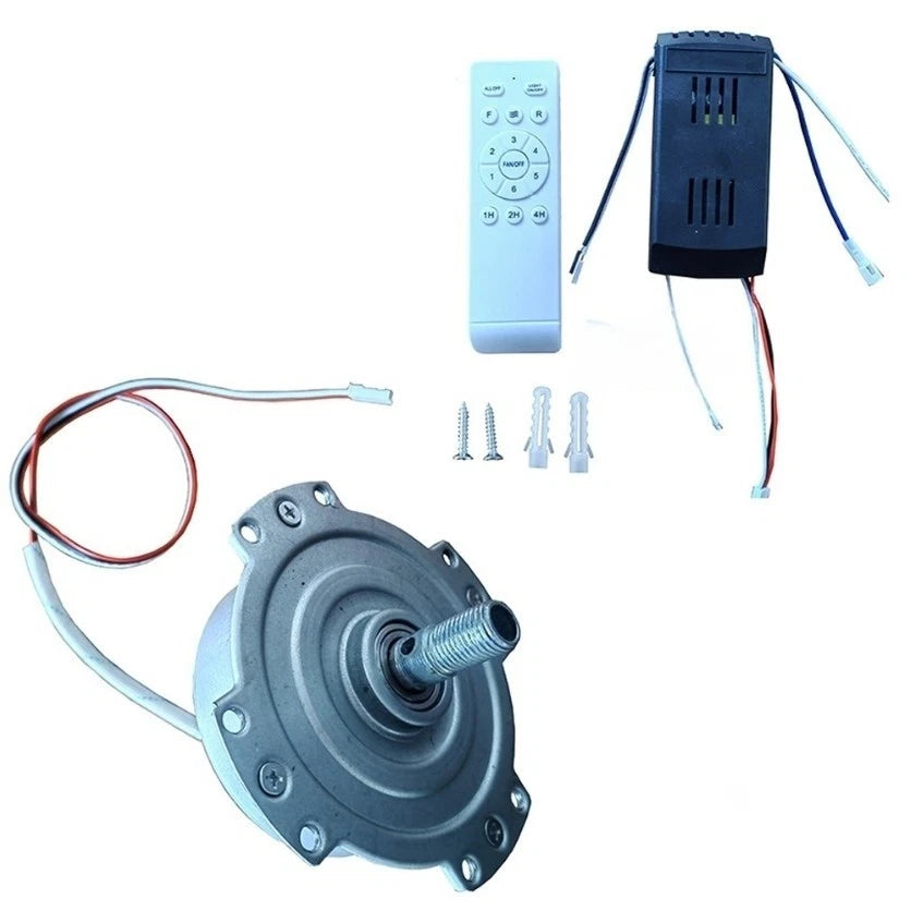 30W Brushless DC Inverter Fan Light Motor with Remote Control for