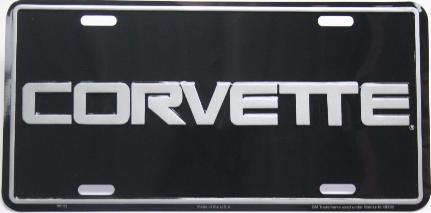 License Plate Emblem for Chevy Corvette GMC