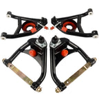 Set of 4 Upper & Lower Control Arms for Chevy Malibu Buick Skylark Pontiac GTO (1964–1972)