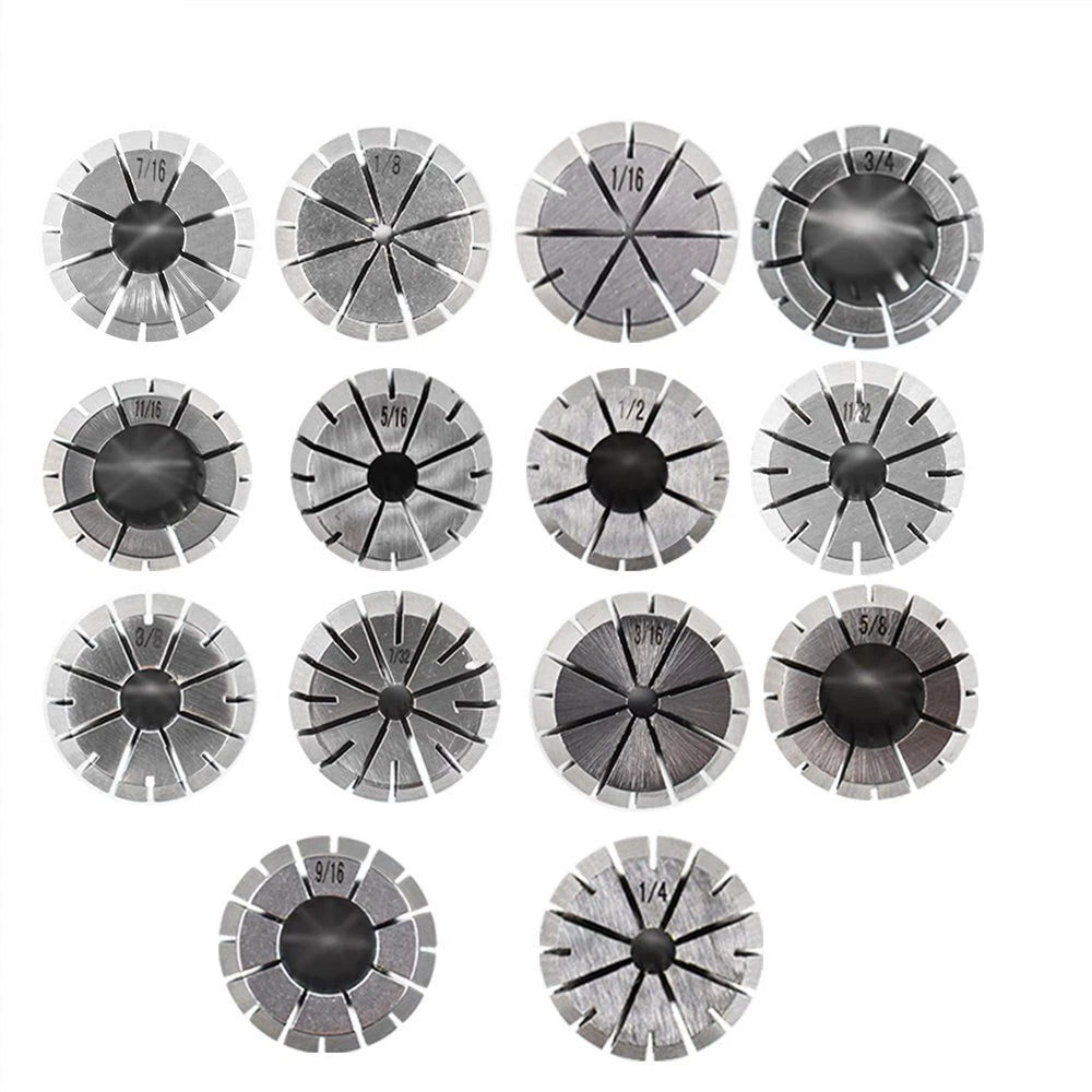 14Pc ER32 Spring Collet Set for CNC Milling Lathe Engraving Machine