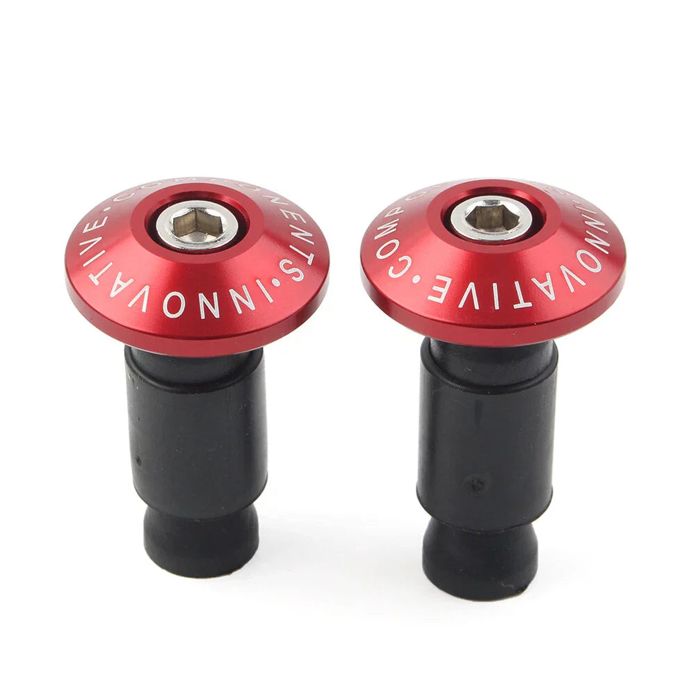 7/8'' Handle Bar End Cap Plug for Motorcycle Dirt Bike Red