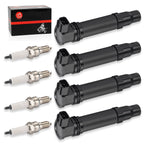 4X Ignition Coils Iridium Spark Plug for Honda CBR600RR (2007–2024)