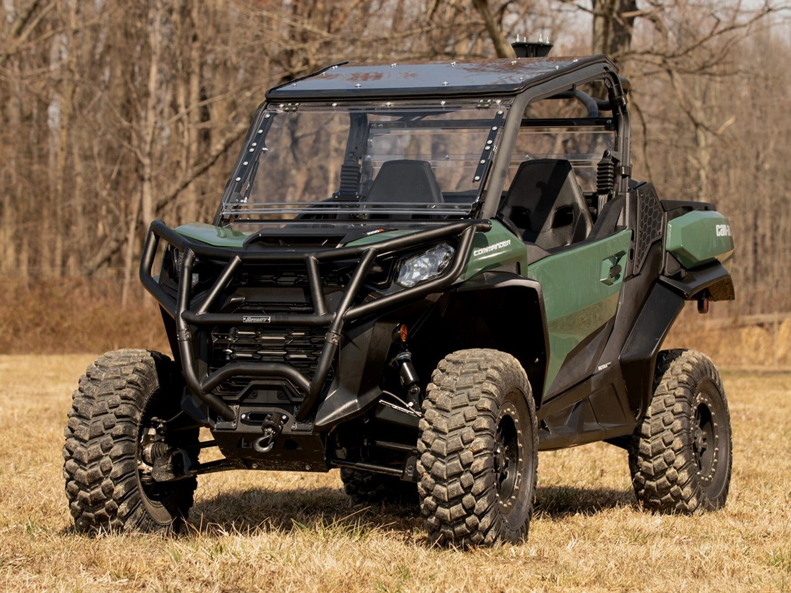 Heavy Duty Scratch Resistant Flip Windshield for Can-Am Maverick Trail (2018–2023)