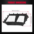 PVC Cab Enclosure Clear Upper Windows Soft Door for Kawasaki KRT750 Teryx4 (2016–2025)