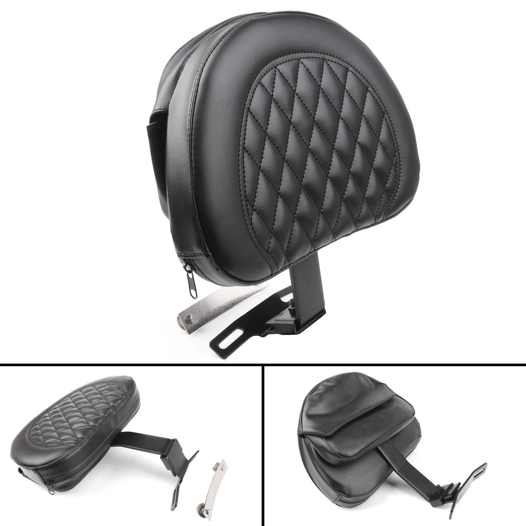 Driver Backrest Pad for Harley-Davidson FLSTF Heritage Softail (2007–2017)