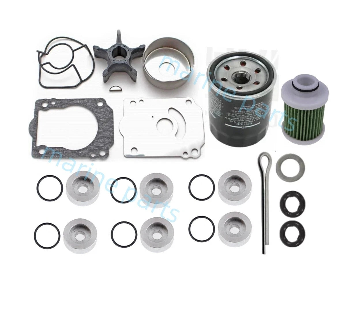 Maintenance Kit for Suzuki Outboard DF 150 175 200 HP (2000–2023) 17400-96832