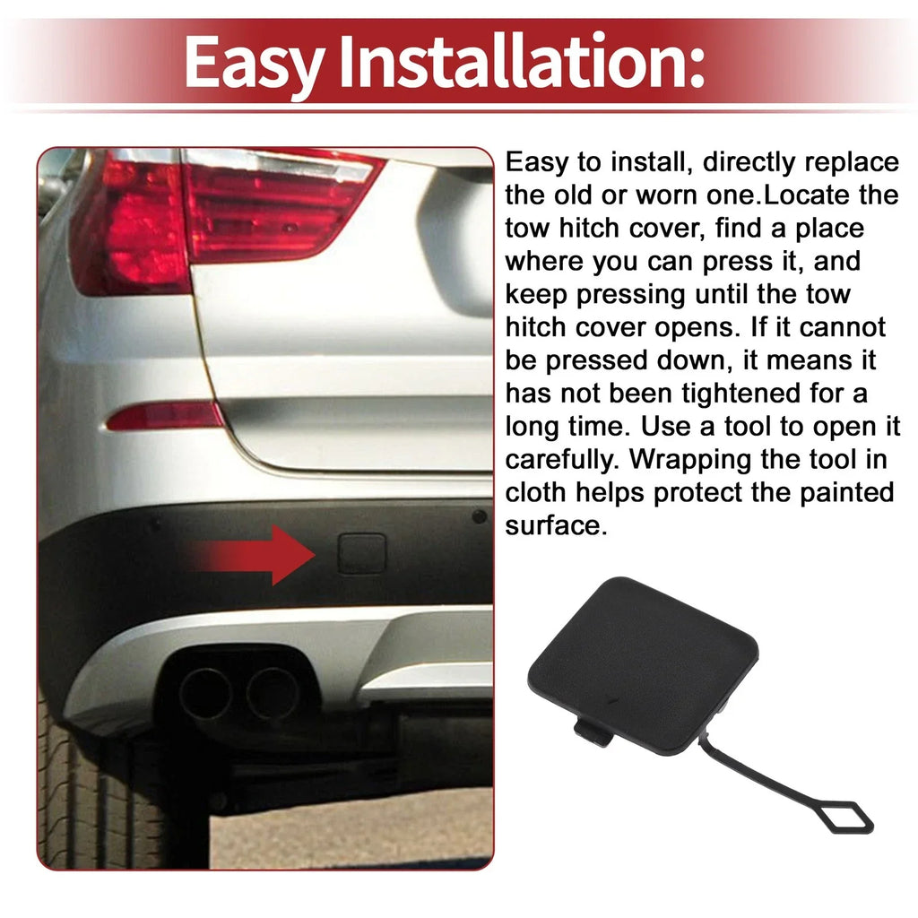 Tow Hook Cover Cap for BMW X3 xDrive28i