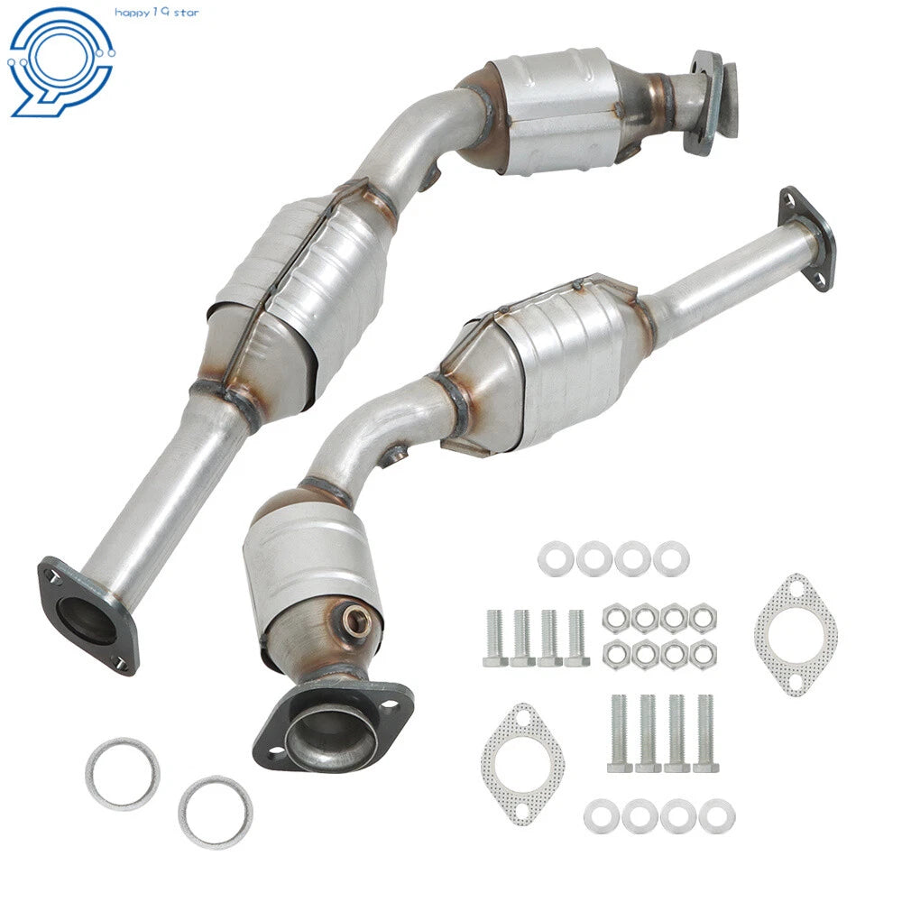 Pair Catalytic Converters for Ford Crown Victoria Mercury Grand Marquis (1996–2002)