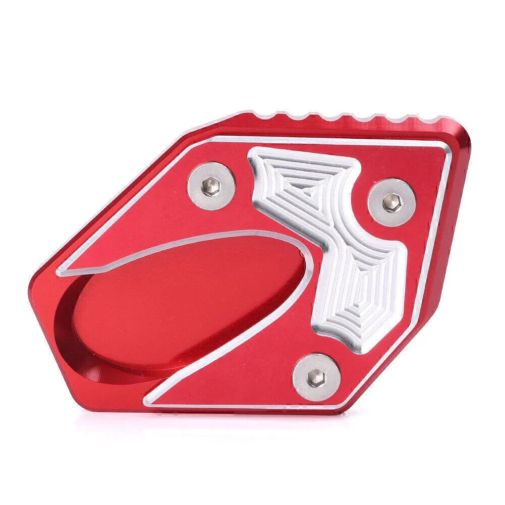 Aluminum Kickstand Side Stand Pad for Suzuki GSX250R (2017-2018) Red