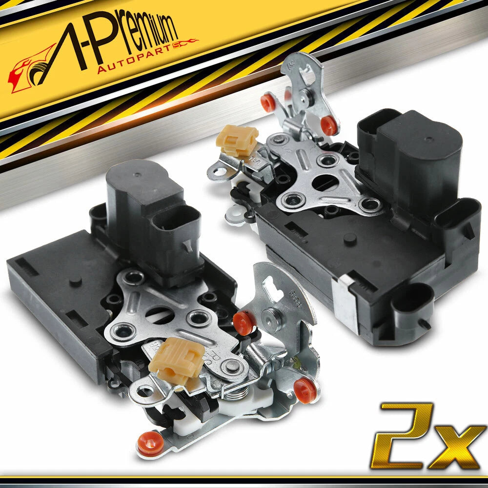 2X Front Door Lock Actuator for GMC Envoy, Chevy Trailblazer, Saab 9-7x (2002–2009)