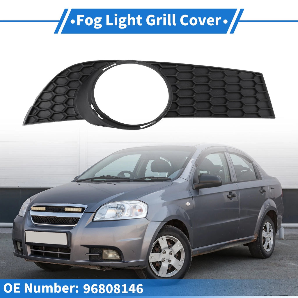 1 Pc Fog Light Grill for Chevrolet Aveo (2009–2011) No. 96808146