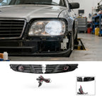 Fog Light Grille Kit for VW Polo Sedan (2011–2013) White Lens 6QD854661A