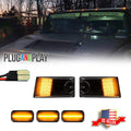 5X Smoke Amber LED Cab Roof Running Light for Hummer H2 (2003–2009)