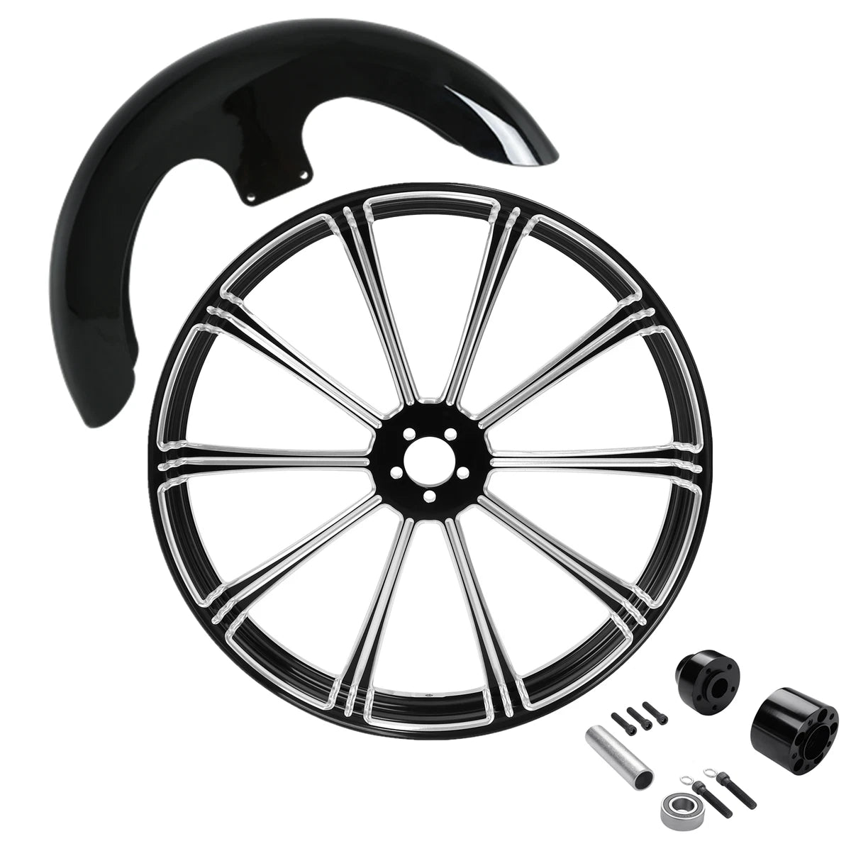 23" Front Wheel Rim Hub for Harley Touring (2008–2023)