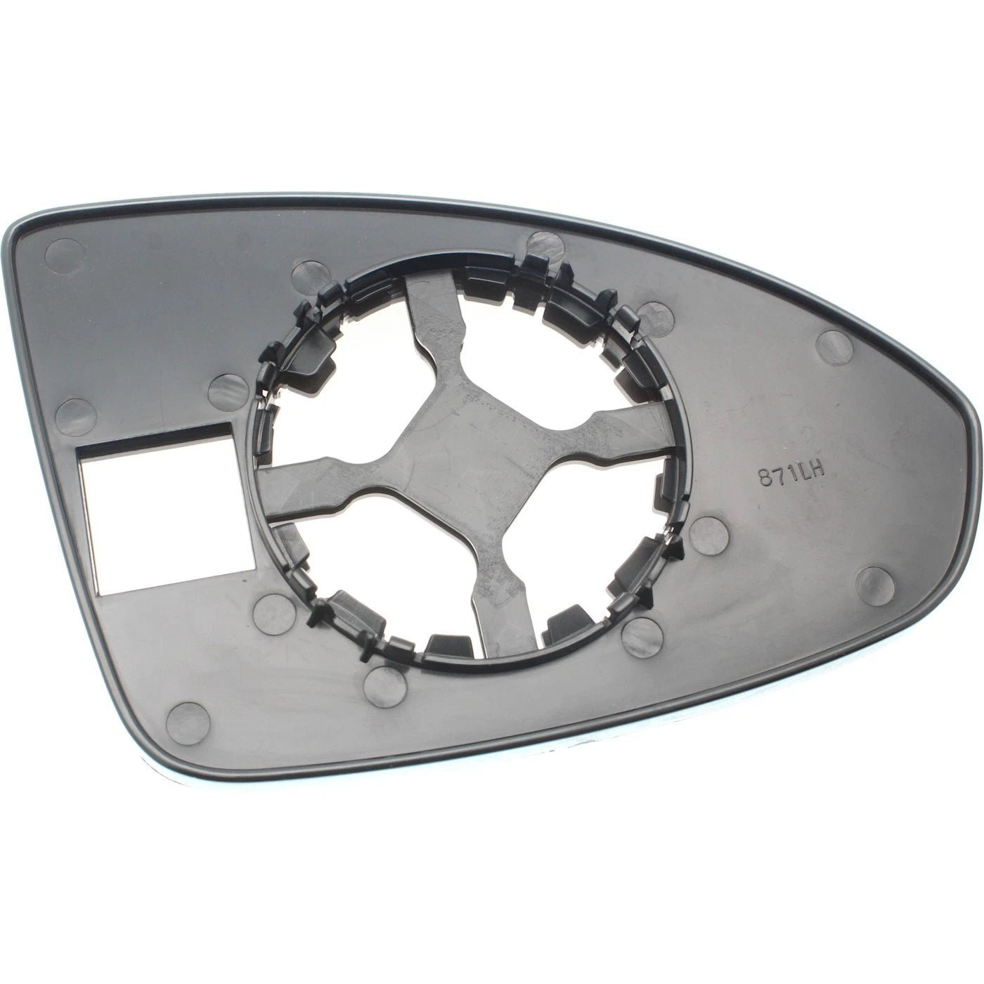 Driver Side Mirror Glass for Chevy Cruze (2011–2015) with Backing Plate