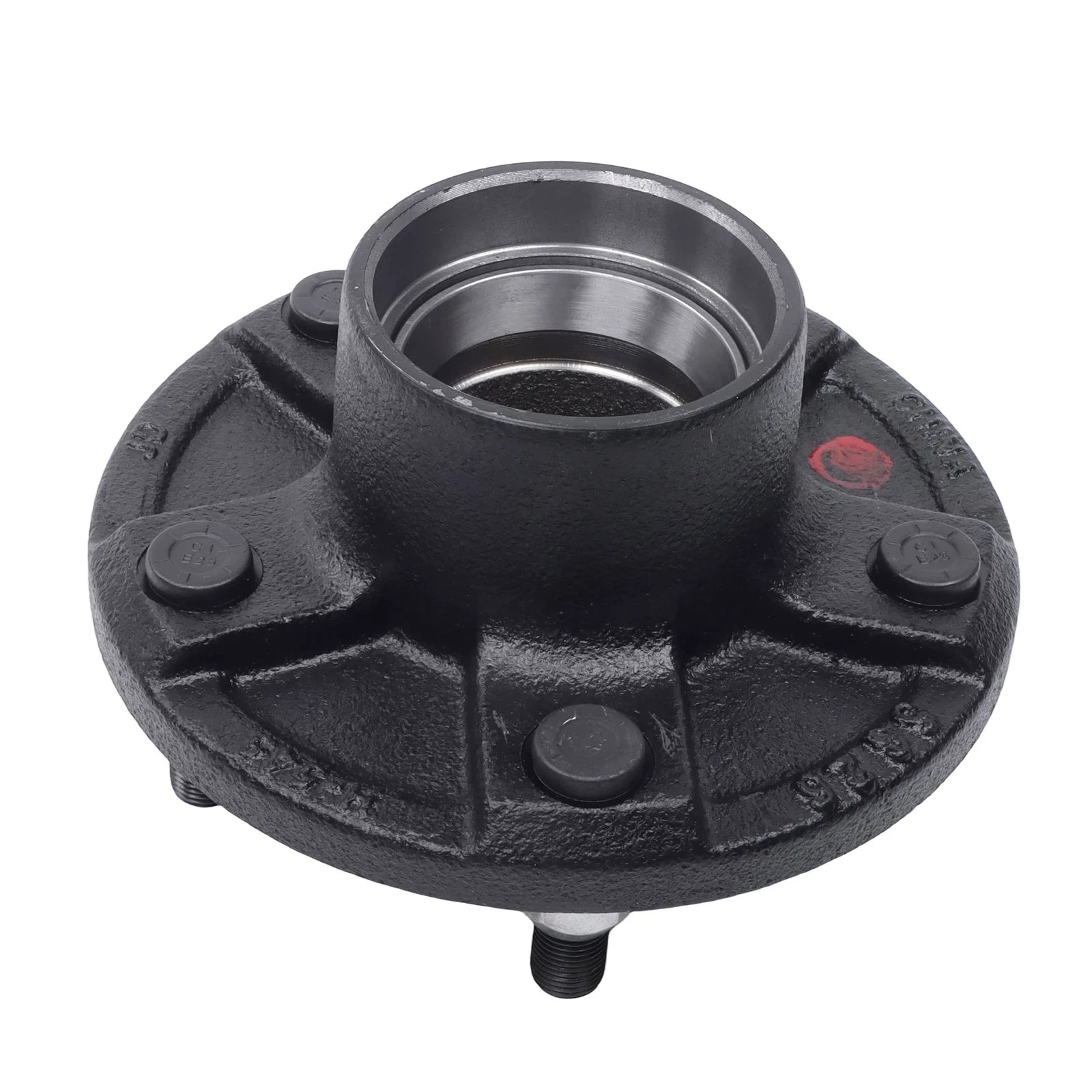 2-Pack 5-Lug Wheel Hub Kit for 8.25" x 2" Round Flanged Spindle