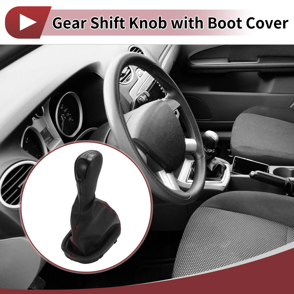 6 Speed Gear Shifter Knob with Cover for Mercedes-Benz W203 S203 (2000–2007)