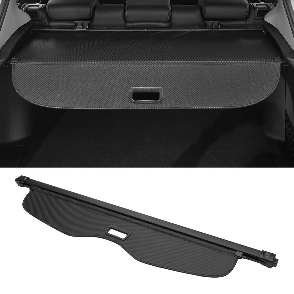 Retractable Cargo Cover for Chevrolet Blazer (2019–2024) Black Carbon Fiber