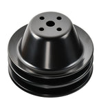 Short Water Pump Pulley for Chevy SBC 262 327 400 (Double-Groove)