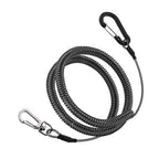 Telescopic Fishing Lanyard 1.5m Coiled Safety Lanyard for Universal Use