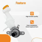 Brake Master Cylinder w/Reservoir for Nissan Rogue (2008–2015) D6010G80B