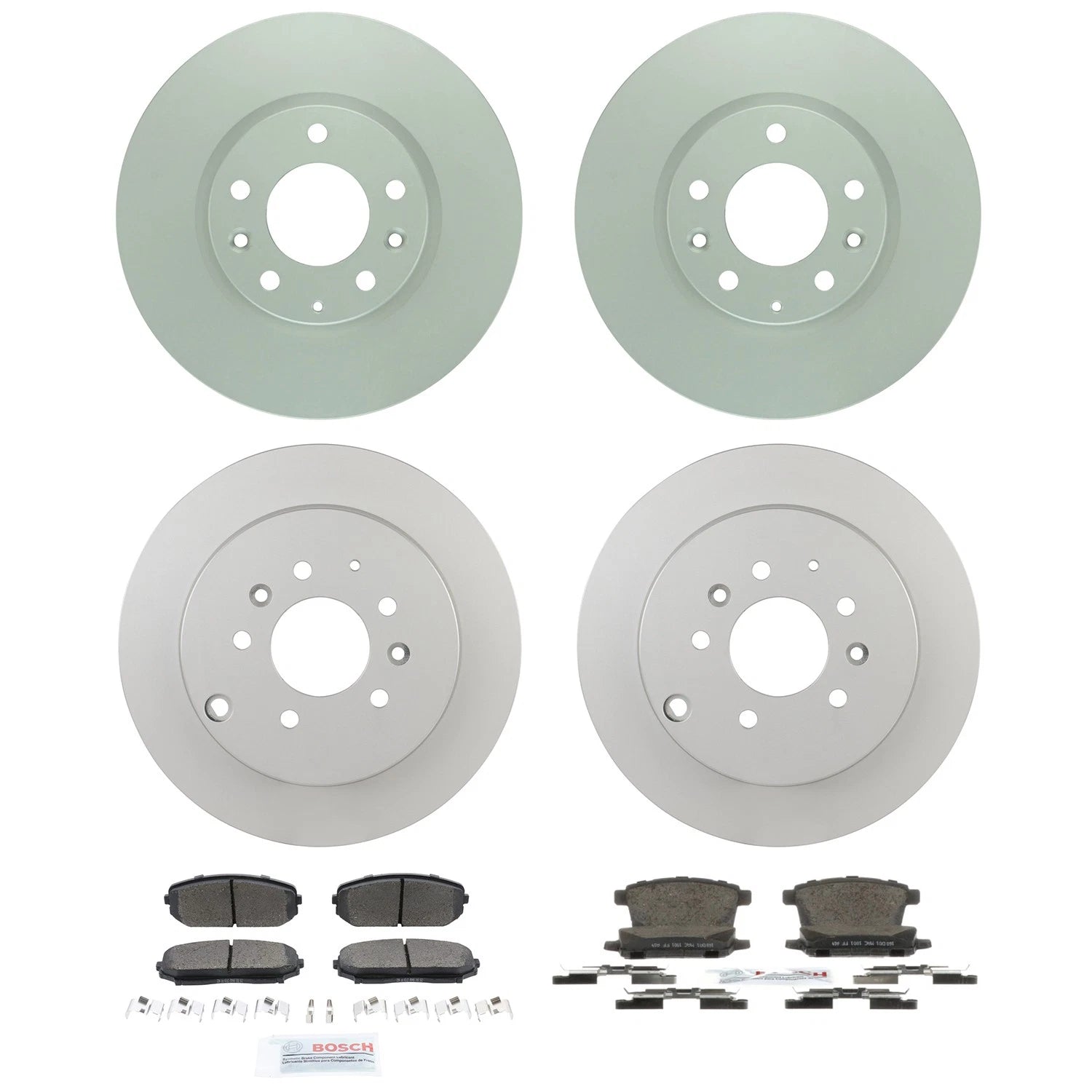 Bosch QuietCast Brake Pad & Rotor Kit for Mazda CX-7 (2012)