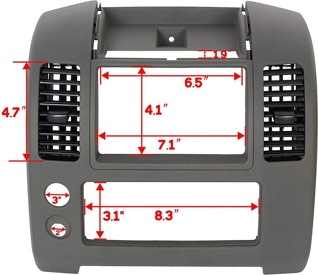 Center Dash Console Bezel for Nissan Frontier (2005-2020)
