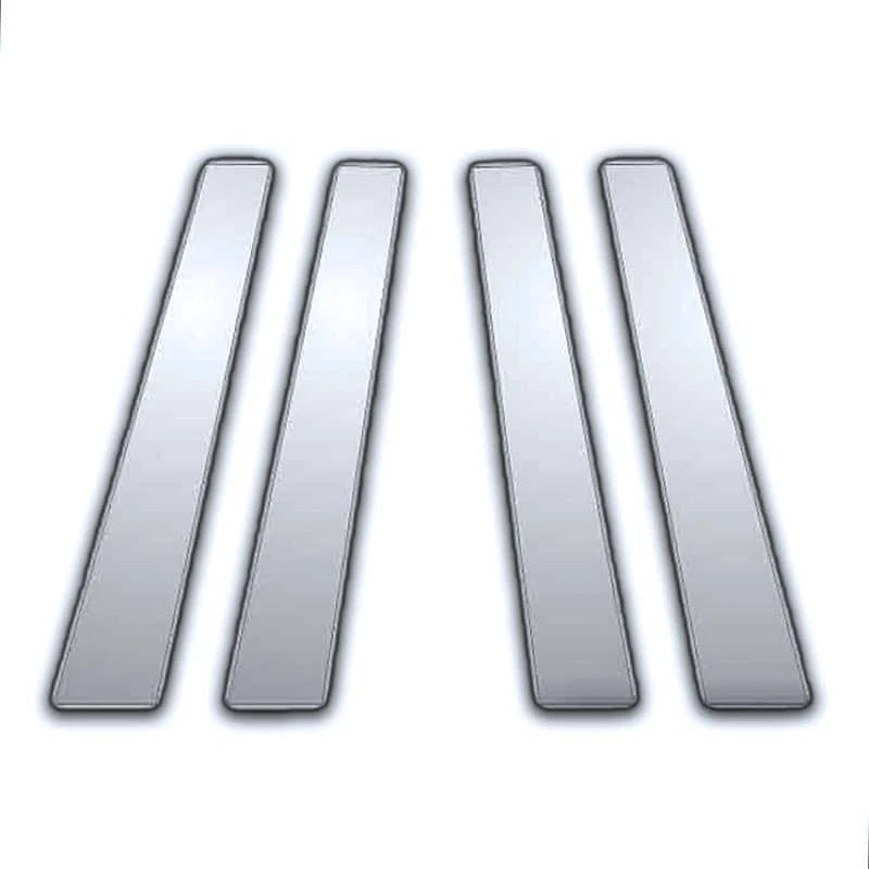 4Pc Chrome Pillar Post Covers for Toyota Corolla (2009–2013)
