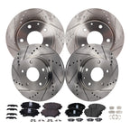 Brake Disc Rotors and Pads Kit for Mazda 3 (2014–2016)