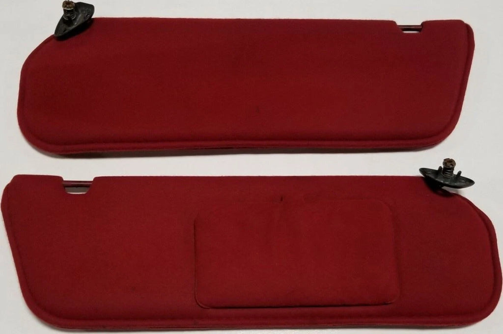 Sun Visor Set for Ford Ranger (1989–2006) OEM Red