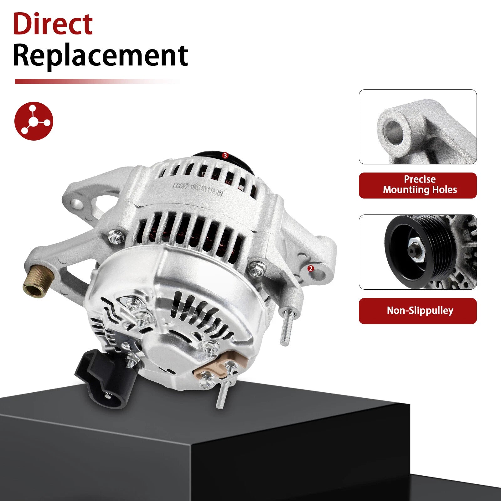 90 Amp Alternator for Jeep Cherokee (1991-1998)