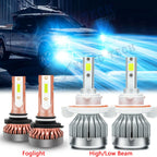 LED Headlight and Fog Light Bulbs Combo for Ford F-150 (2004–2014)