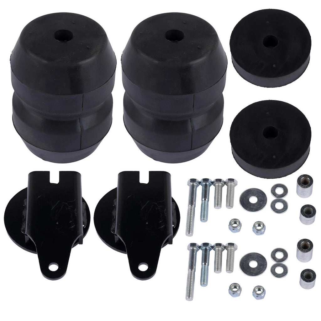 Rear Rubber Helper Suspension Bump Stops for Chevy Silverado 1500 2500 (1999-2010)