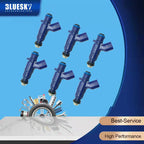 6Pcs Fuel Injectors for Holden Commodore VZ VE V6 3.6L (2006-2009)