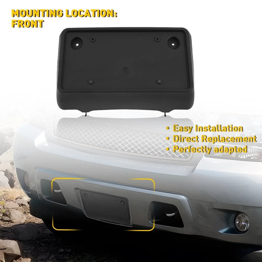 Front License Plate Bracket for Chevrolet Suburban 2500 Tahoe (2007–2014) 15851090