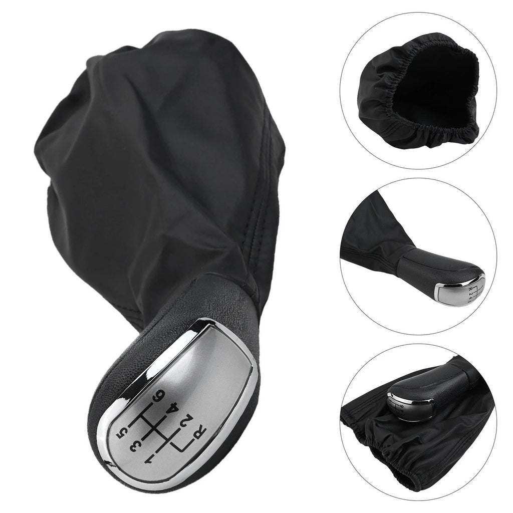 6 Speed Gear Lever Shift Knob Cover for Mercedes C W203 S203 (2000–2007)