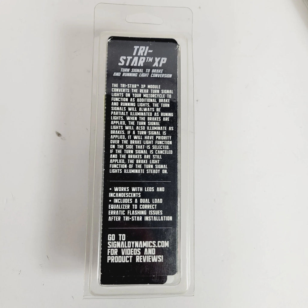 Signal Dynamics Tri-Star XP Module for Motorcycle (Turn Signals to Brake Conversion)